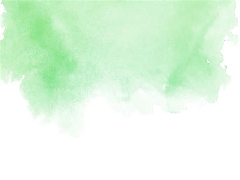 Free Vector Abstract Green Watercolor Background