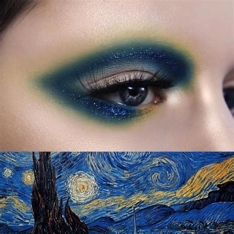 Pin By 🧚🏻‍♀️🪐🏹 On Makeup Starry Night Van Gogh Starry Night Date