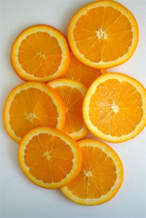 How To Cut An Orange Dessarts