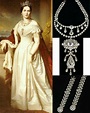 Princesa Paulina Teresa de Wurtemberg.Reina de Wurtemberg. Collar ...