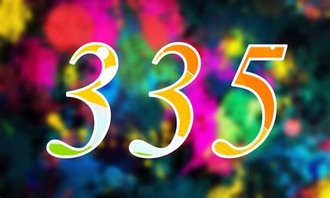 335 — триста тридцать пять натуральное нечетное число в ряду