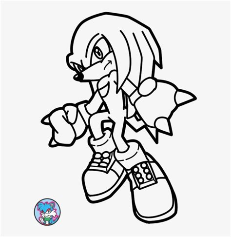 791x1011 sonic vs knuckles linework by amberday. Drawing Knuckles Coloring Page - Sonic The Hedgehog ...