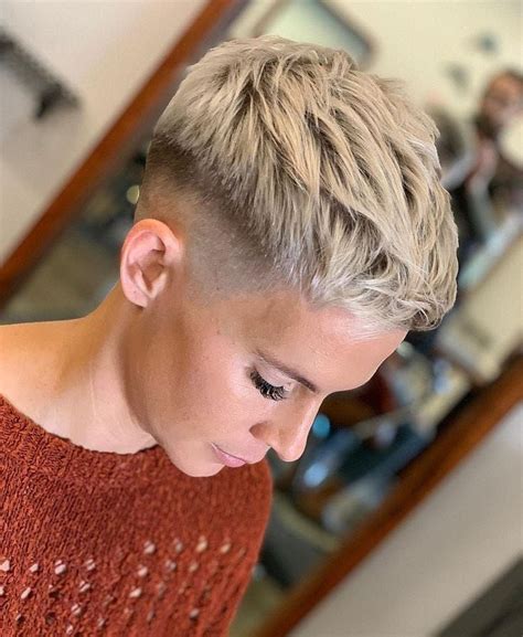 Most Beautiful Short Haircuts For Woman S In Super Short Hair