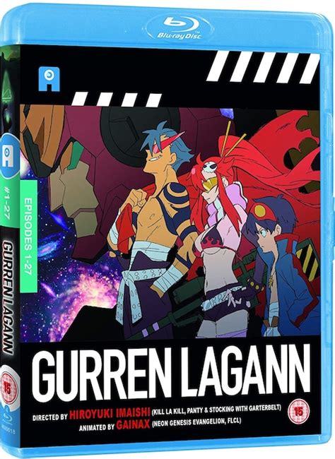 Gurren Lagann Complete Collection Blu Ray 4 Disc Import Cdon