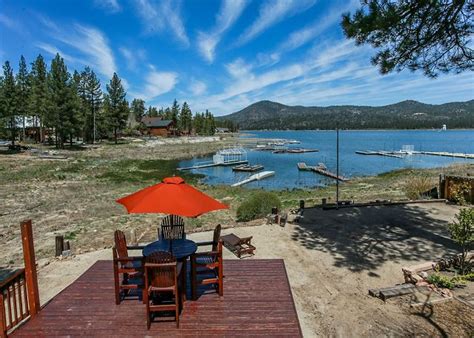 Lakefront Bear Cove On The Lake Big Bear Lakefront Cabins