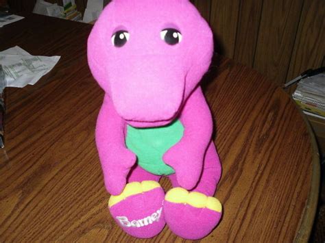 Talking Barney Hasbro Playskool 1996 71245 Free Shipping Plush Purple