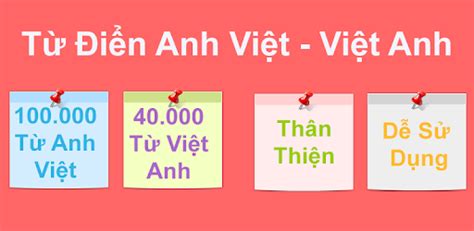 Tra được từ tiếng việt viết có dấu hoặc không dấu: Tu Dien Anh Viet,Viet Anh - Apps on Google Play