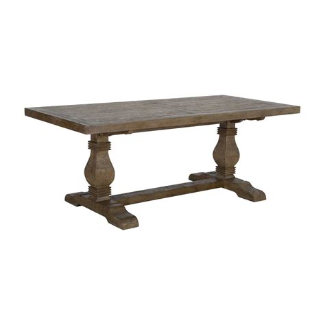 Kosas Home Quincy Reclaimed Pine Dining Table Walmart