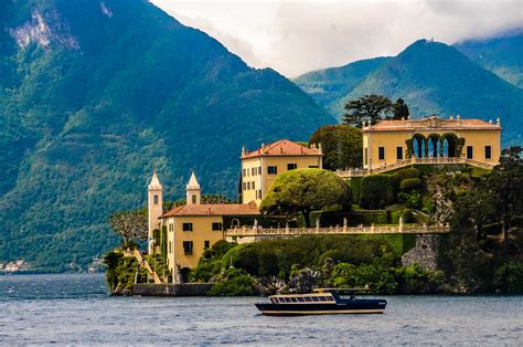 Villa Del Balbianello On Lake Como Italy Villa Del