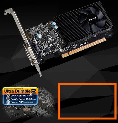 The best part of this graphics card is the size. Gigabyte GT 1030 Low Profile 2GB DDR4 Graphics Card - Best Deal - South Africa