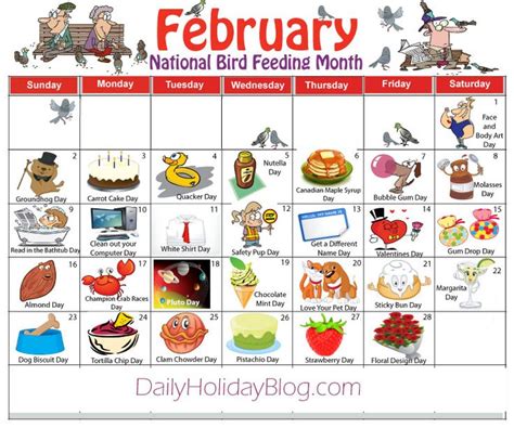 Daily Holiday Blog Calendar Feb 2020 Image Yahoo Image Search Results