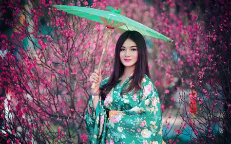 wallpaper women model long hair brunette asian photography fashion spring traditional