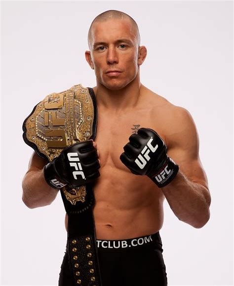 Gsp Ill Be The Beckham Of Mma Ufc Champs And Mma