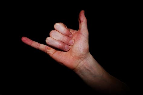 Hand Gesture Surfers Hand Gesture Or Shaka Sign Photograph By Panga Media