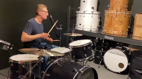 Tried To Play In Drum Shop Part 2 Aarhus Denmark Youtube