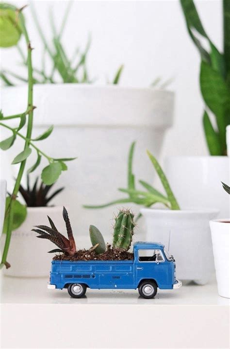 How To Make A Recycled Toy Truck Succulent Planter Diy Toys Diy Toys