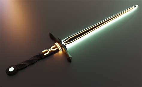 Artstation Light Sword 3d Model