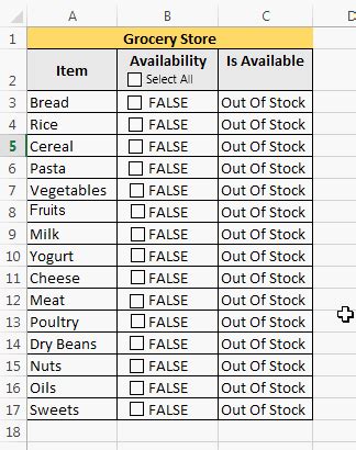 Selecting All Checkboxes Using A Single Checkbox In Excel Laptrinhx