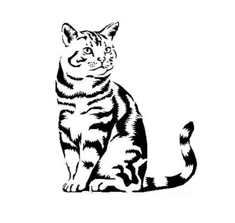 Kitty Cat Stencil