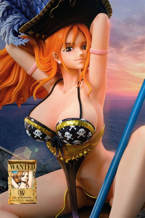 One Piece Nami Party Girl Painted Resin Statue Anime Figure Cast My