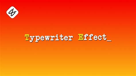 Typewriter Text Effect | CapCut Tutorial 