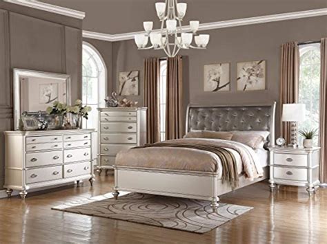 Maybe you would like to learn more about one of these? Silver Magical Bedroom Furniture Accent Tufted HB Eastern ...