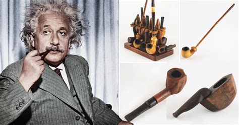 Albert Einsteins Smoking Pipes Expected To Sell For £36000 At Auction