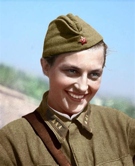 Stunning Colorized Photos Of Legendary Soviet Female Snipers From Wwii