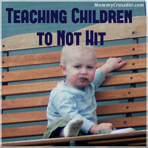 Teaching Children To Not Hit Baby Tips Parenting Teaching Kids