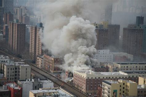 Two Buildings Collapse After Explosion In New York City