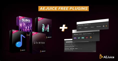 Free After Effects Plugins Aejuice