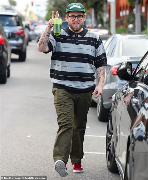 Jonah hill is taking brotherly love to a whole new level. Jonah Hill shows off sprawl of arm tattoos as he goes ...