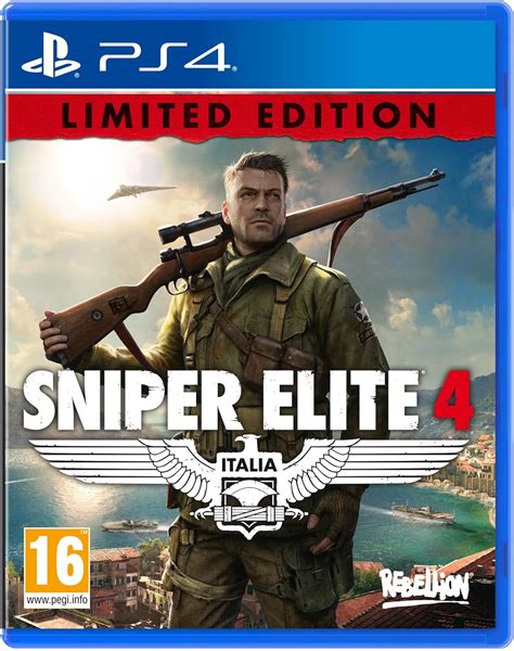 Sniper Elite 4 Ps4 New Amazonfr Jeux Vidéo