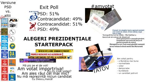 Alegeri Prezidențiale Starterpack Rromania