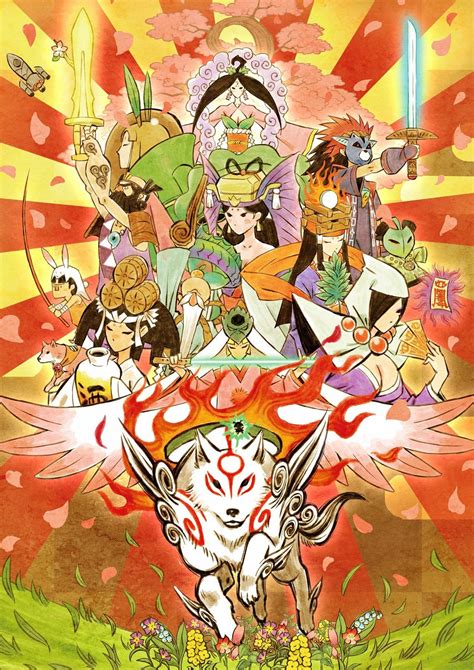 Okami Hd Poster Okami Amaterasu Anime