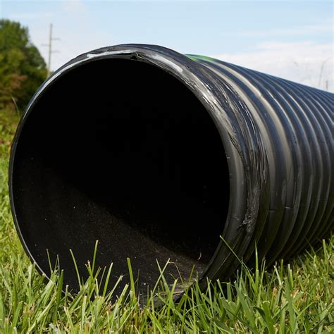 Ads 15 In X 20 Ft Corrugated Culvert Pipe In The Corrugated Drainage