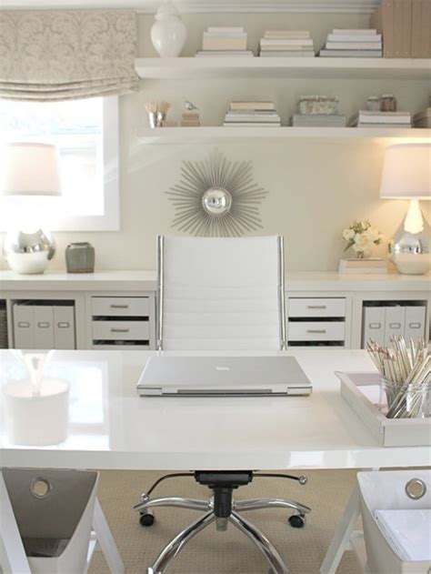 White Home Office Ideas Pictures Remodel And Decor