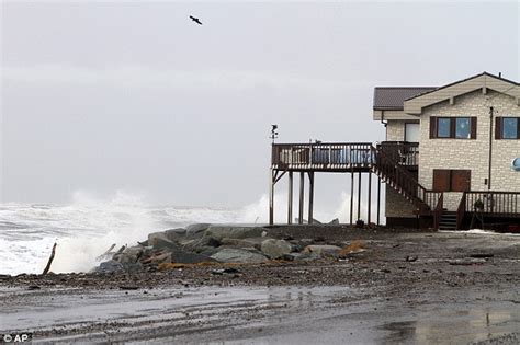 Alaskan Storm Hurricane Winds Blizzards And Major Coastal Flooding