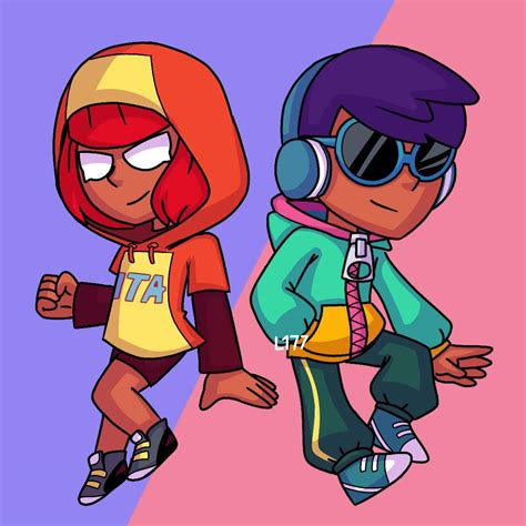 Every day new 3d models from all over the world. Nita and Leon (but cooler) | Brawl Stars Amino