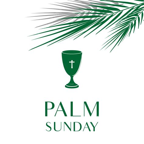 Palm Sunday White Transparent Palm Sunday With Trophies Christian