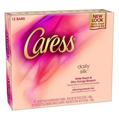 Caress Daily Silk Pdm Bar Soap 51 Oz