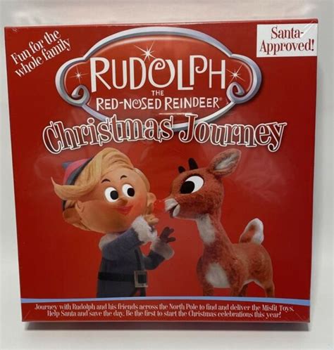 Rudolph The Red Nosed Reindeer Christmas Journey Board Game 8 Years B1