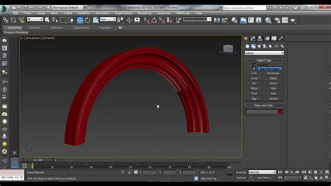 How To Make Arch In 3ds Max Youtube