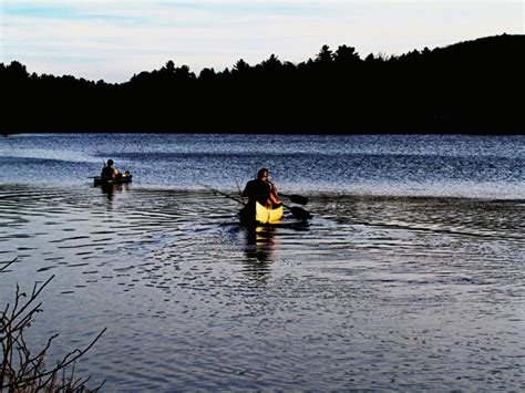 Fishermen On Forest Lake Palmer Ma Forest Lake Three Rivers Natural