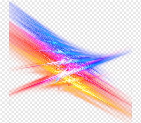 Light Shape Color Abstract Art Luminescent Lines Symmetry Computer