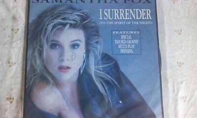 Samantha Fox I Surrender Vinyl Ebay