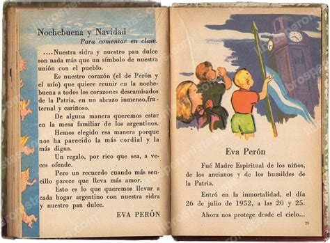 Libros Peronistas Evita de Graciela Albornoz de Videla Páginas 74 y 75