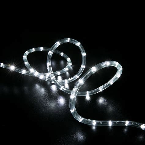 25 Cool White Led Rope Light Home Outdoor Christmas Lighting Wyz Works