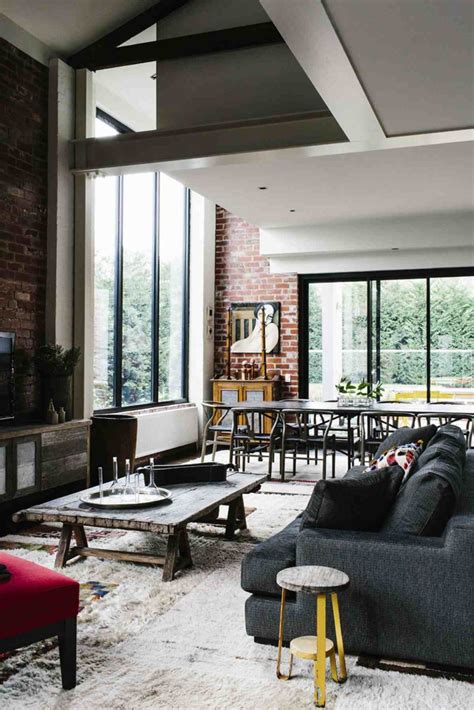 ultimate industrial living room design ideas