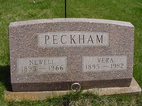 Newell Peckham 1895 1966 Find A Grave Memorial